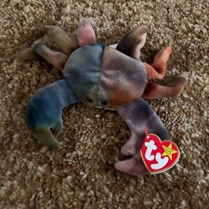 Ty Beanie Baby Claude the Crab